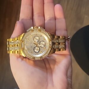 Bulova Octava Mens Gold Watch